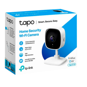 TP-Link Tapo C110 INT 2K 3MP DET. PERSONAS VIS. NOCT. IR WI-FI AUDIO BIDIRECIONAL MICROSD 512GB